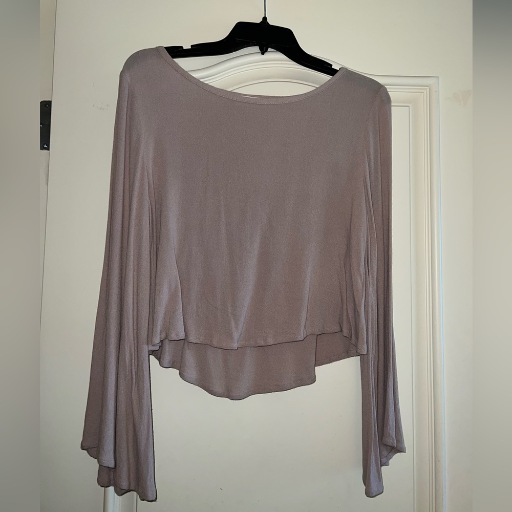 The Hanger Size S Tan Top